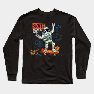 astronaut surf out of the world Long Sleeve T-Shirt